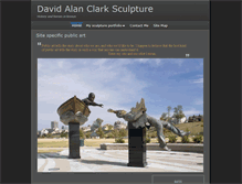 Tablet Screenshot of davidalanclark.com